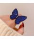XSB161 - Blue Exquisite Butterfly Brooch